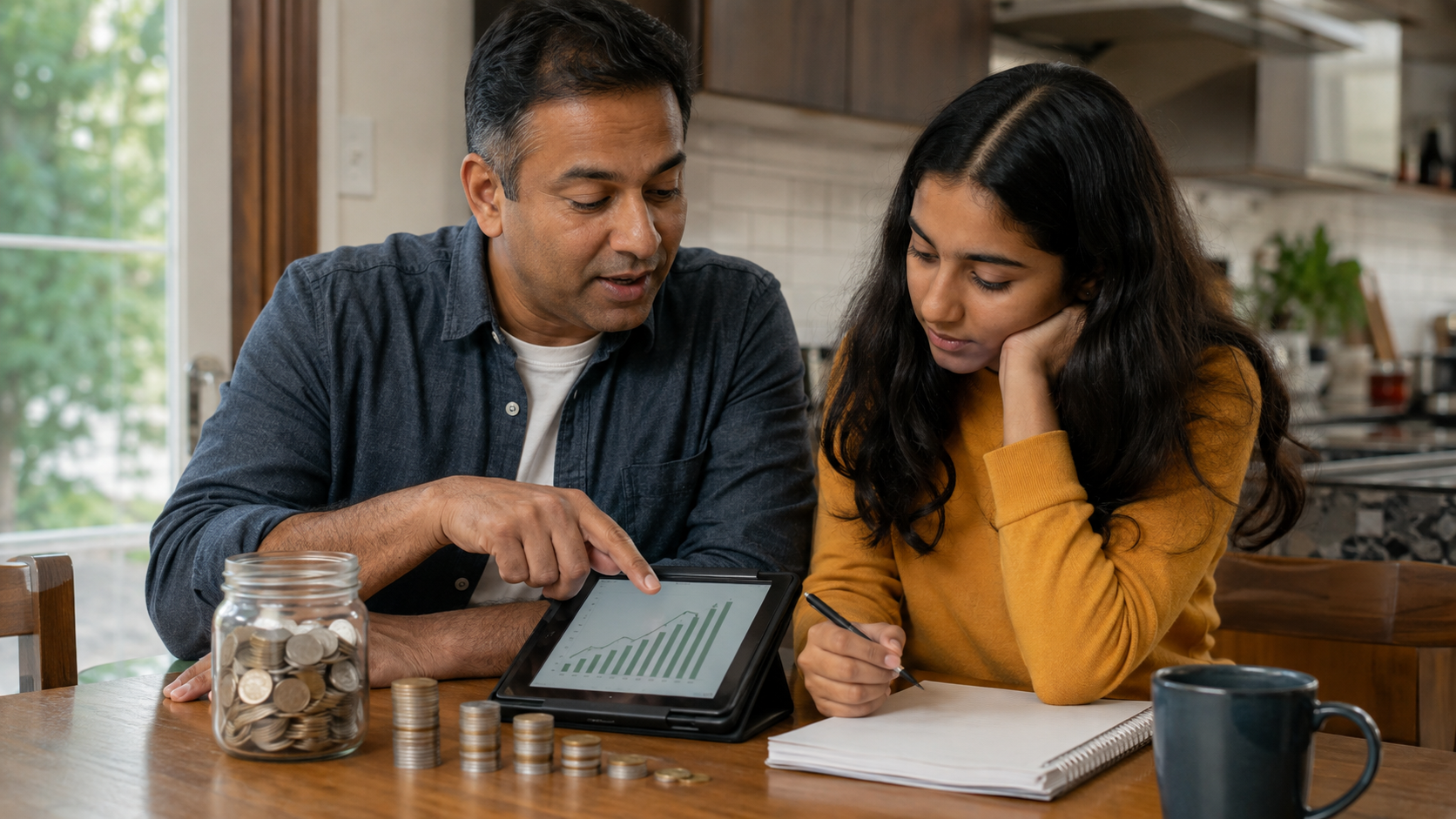 How Compound Interest Actually Works — With the Arithmetic Shown